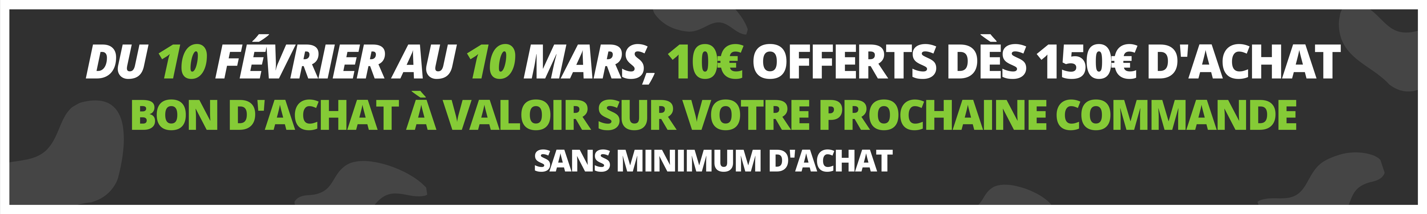 Obtenez votre bon d'achat !